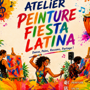 Peinture intuitive "Fiesta Latina"